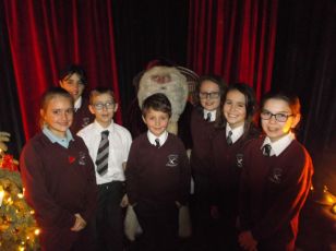 Years 5 and 6 visit Santa